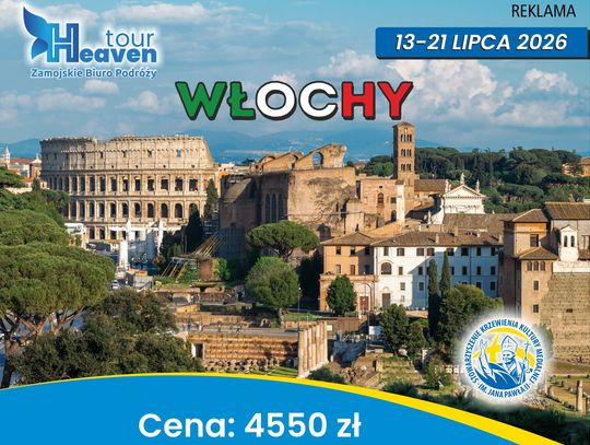 WŁOCHY 13-21.07.2026 r.