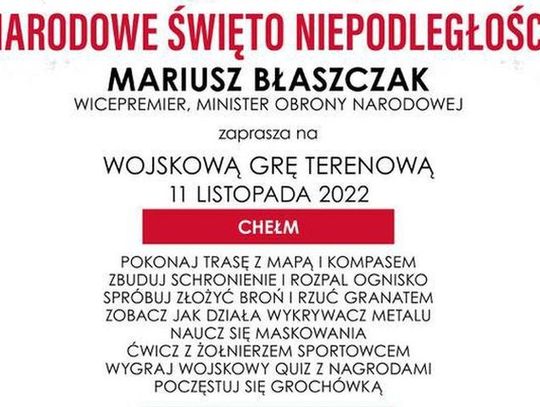 Wojskowa Gra Terenowa w Chełmie