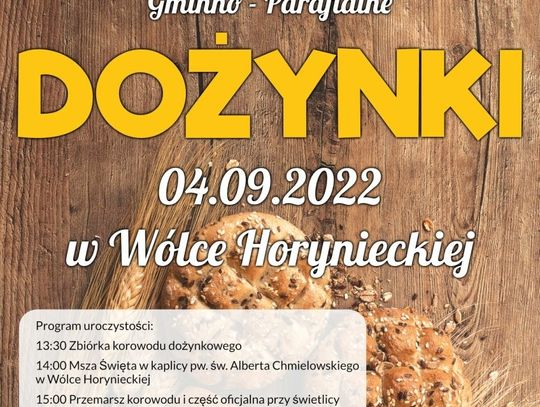 Wólka Horyniecka. Dożynki Gminy Horyniec Zdrój 2022