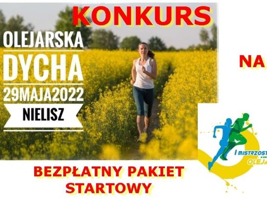 Wygraj bezpłatny pakiet startowy na bieg „Olejarska Dycha”