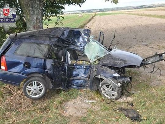 Wypadek na trasie Turobin-Czernięcin Główny