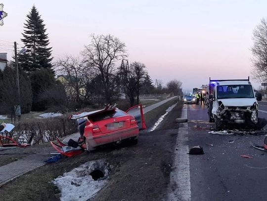 Wypadek w miejscowości Podkrasne