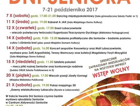 Wystartowały Dni Seniora