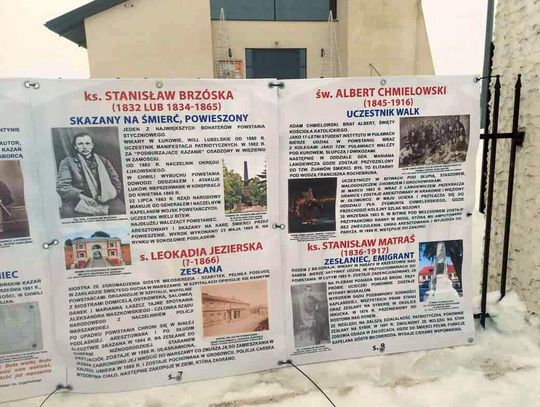 Wystawa "Styczniowi Bohaterowie" w Złojcu