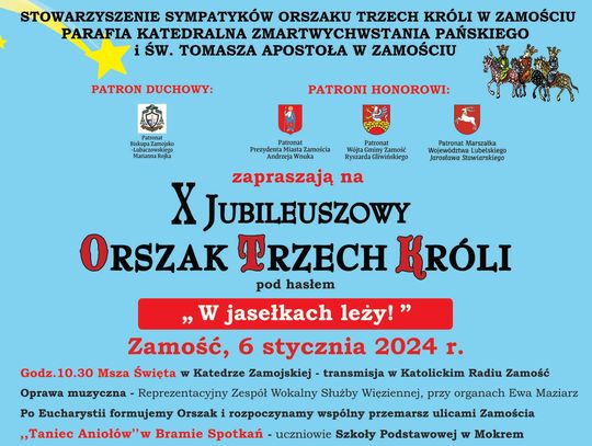 X Orszak Trzech Króli w Zamościu