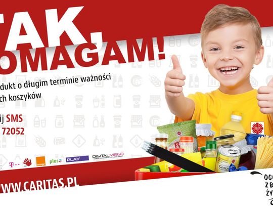 XII Zbiórka Żywności Caritas. Tak, POMAGAM!