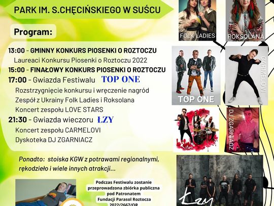 XXII Transgraniczny Festiwal Pieśni o Roztoczu w Suścu