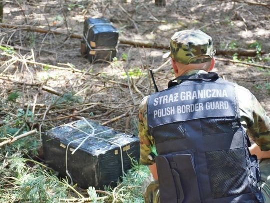 Zabezpieczono nielegalne wyroby tytoniowe z powietrza