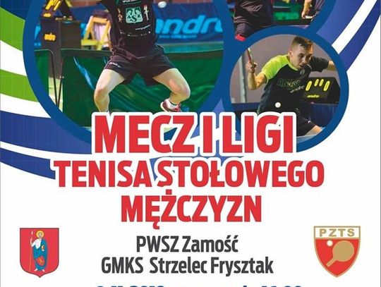 Zagrają w rozgrywkach tenisa stołowego