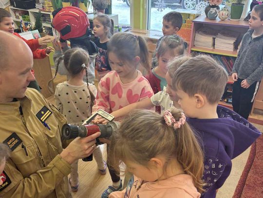 Zajęcia edukacyjne z przedszkolakami