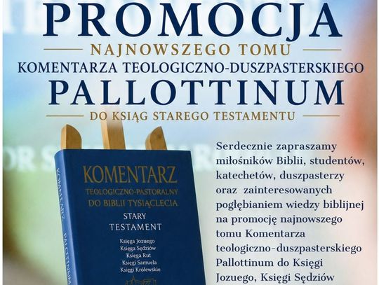 Zamojska prezentacja komentarza do Ksiąg Starego Testamentu