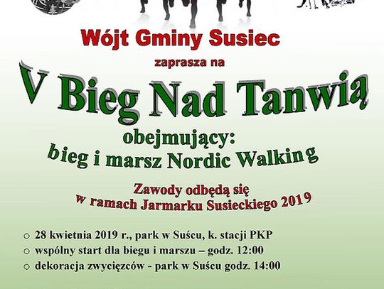  zapisy na V Bieg Nad Tanwią 