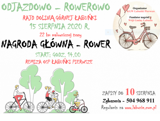 Zapisz się na rajd rowerowy Do wygrania rower!