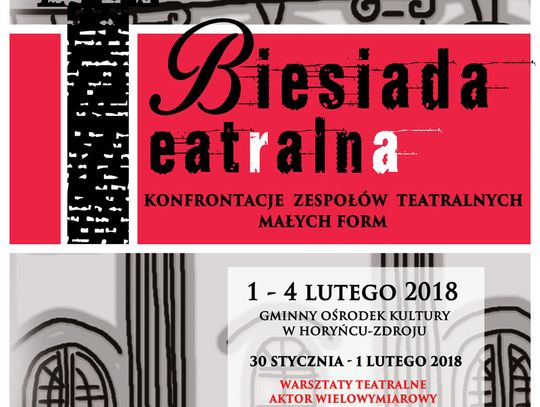 Zaproszenie na Biesiadę Teatralną w Horyńcu-Zdroju