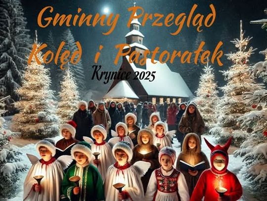 Zaproszenie na Przegląd Kolęd i Pastorałek do Krynic