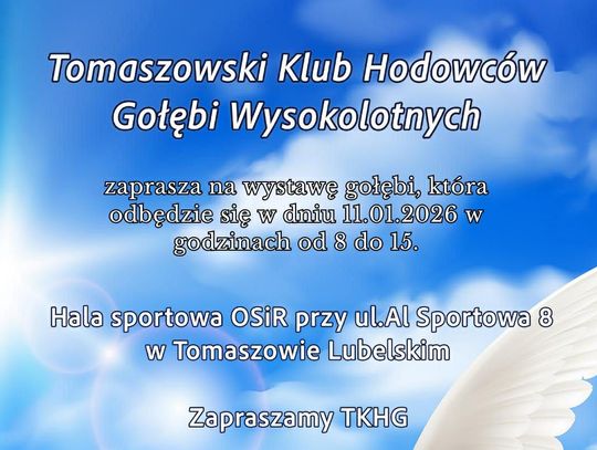 Zaproszenie na wystawę w Tomaszowie Lubelskim