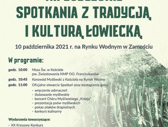 Zaproszenie na XII Lubelskie spotkania z tradycją i kulturą łowiecką