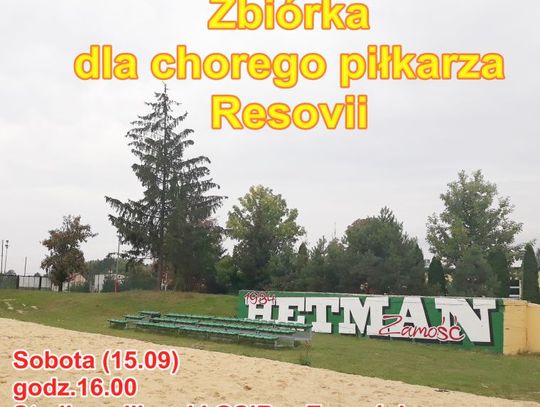 Zbiórka dla chorego piłkarza Resovii