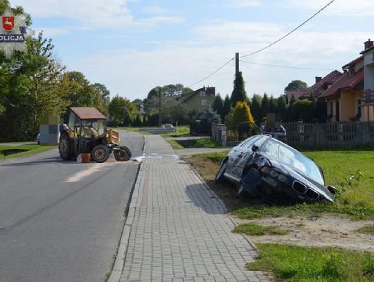 Zdarzenie drogowe podczas manewru wyprzedzania 