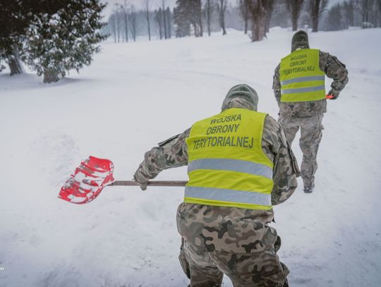 Żołnierze WOT wspierają mieszkańców Zamościa