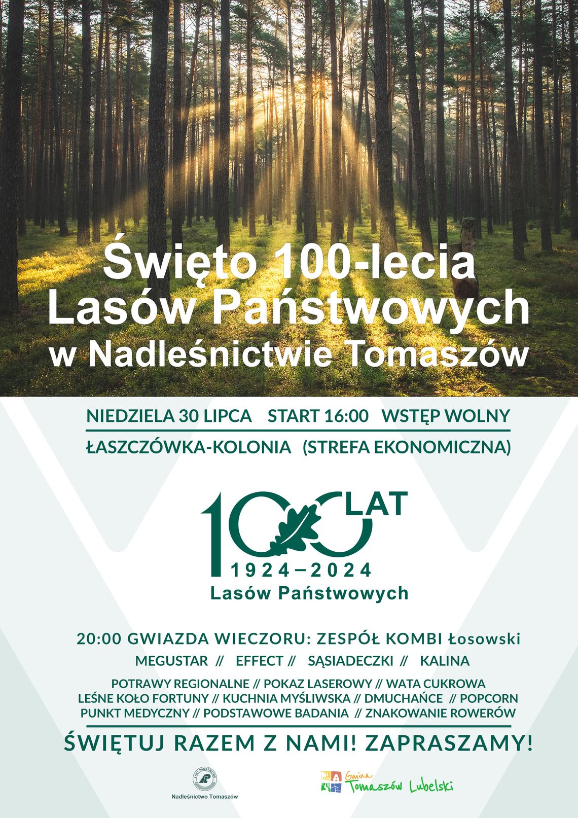 100-lecie Lasów Państwowych w Nadleśnictwie Tomaszów