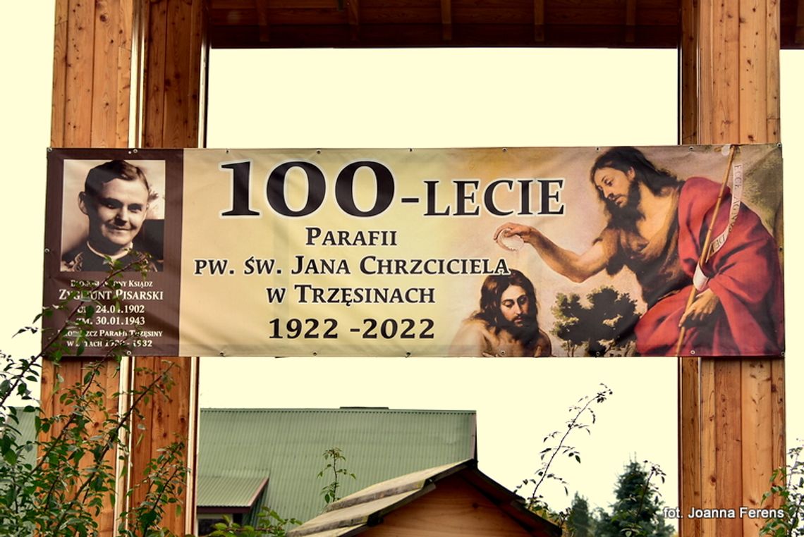 100-lecie parafii w Trzęsinach