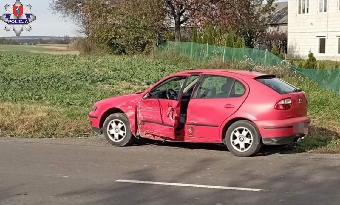 14-latek za kierownicą doprowadził do kolizji