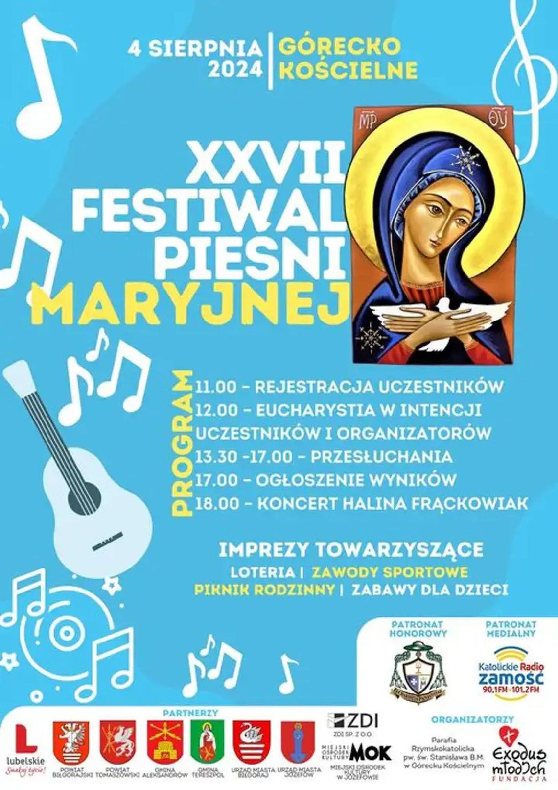 27. Festiwal Pieśni Maryjnej w Górecku Kościelnym