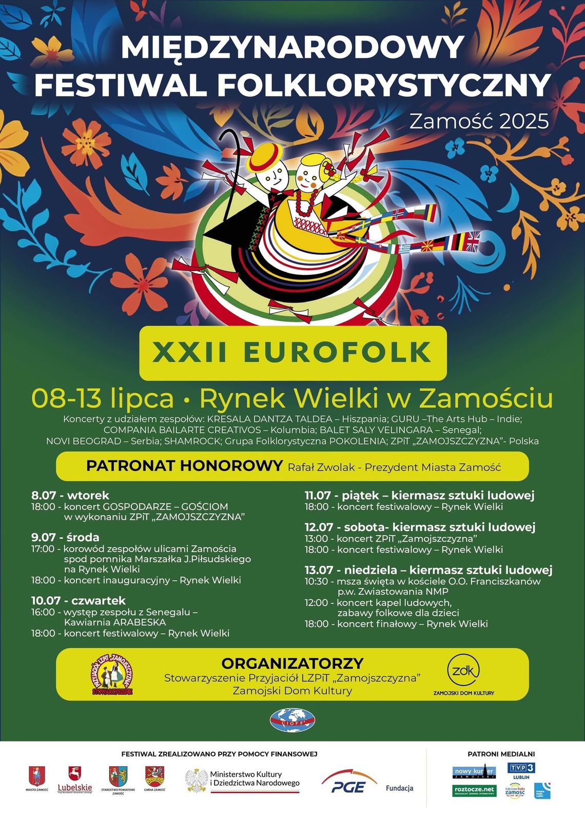 XXII Eurofolk: Hetmański Gród zamieni się w folklorystyczną stolicę regionu!