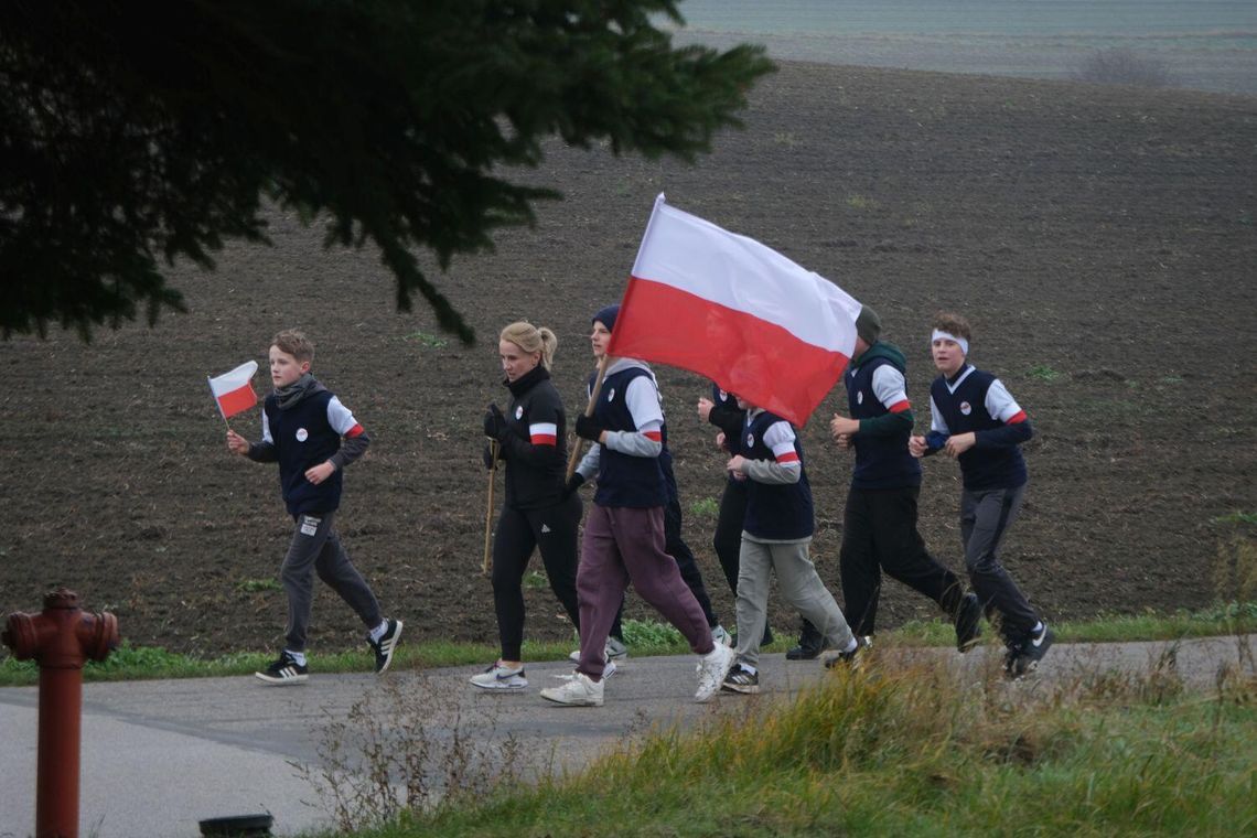 7. Bieg Sztafetowy Szlakiem Niepodległej w Gminie Hrubieszów