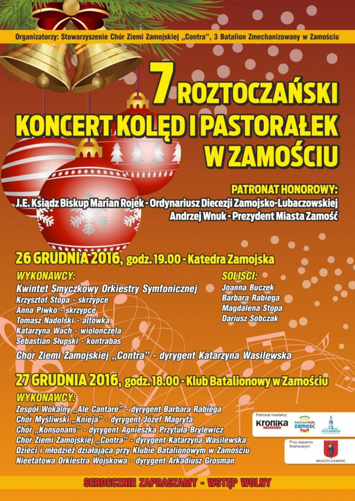 7 Roztoczański Koncert Kolęd i Pastorałek