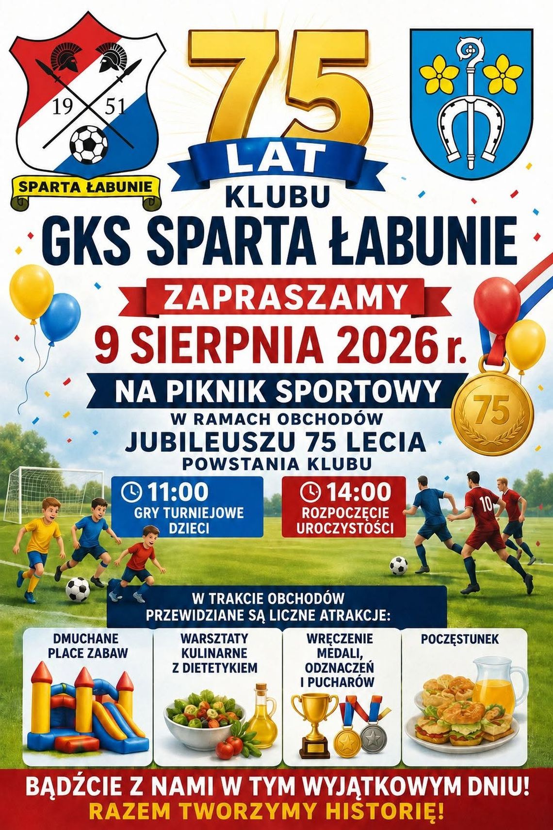 75-lecie GKS Sparta Łabunie 75-lecie GKS Sparta Łabunie