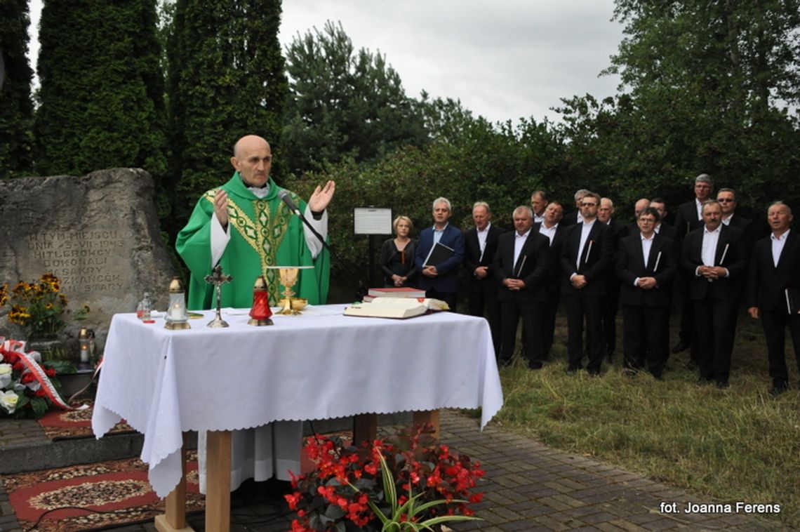 75. rocznica pacyfikacji Majdanu Starego