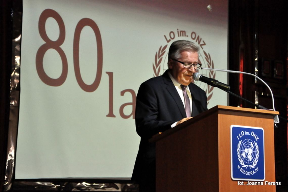 80-lecie istnienia Liceum im. ONZ w Biłgoraju