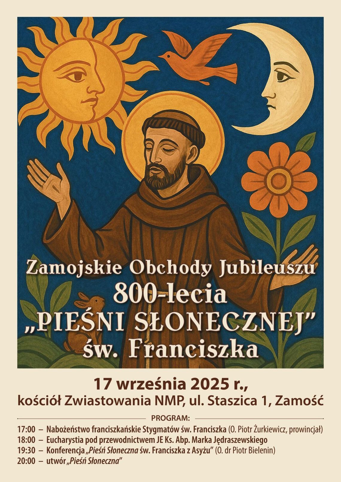 800 -lecie „Pieśni Słonecznej” św. Franciszka