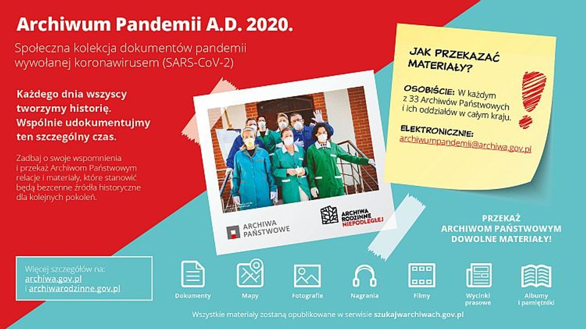 Akcja ,,Archiwum Pandemii A.D. 2020"