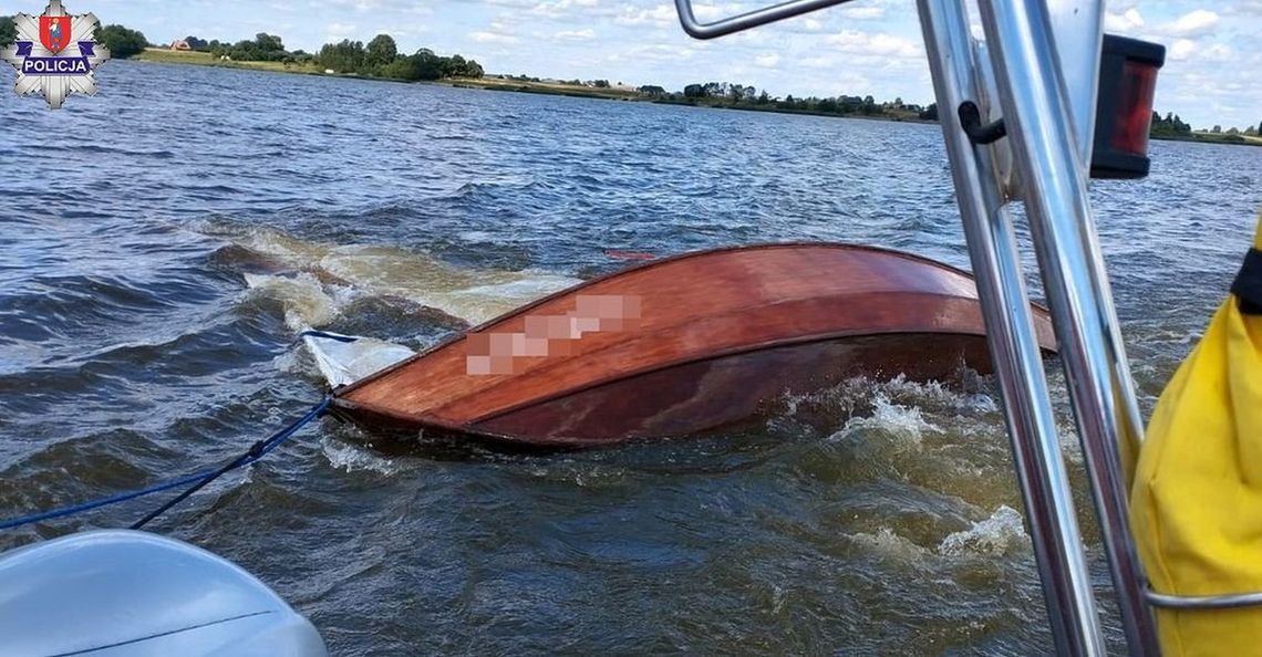 Akcja ratunkowa na zalewie w Nieliszu