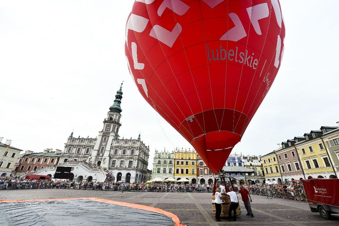 Balony na niebie