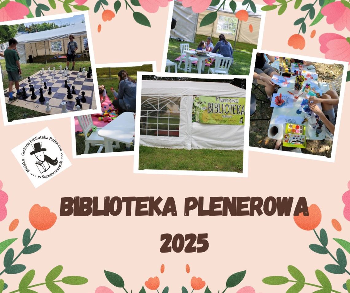 Biblioteka Plenerowa w Szczebrzeszynie znów otwarta!