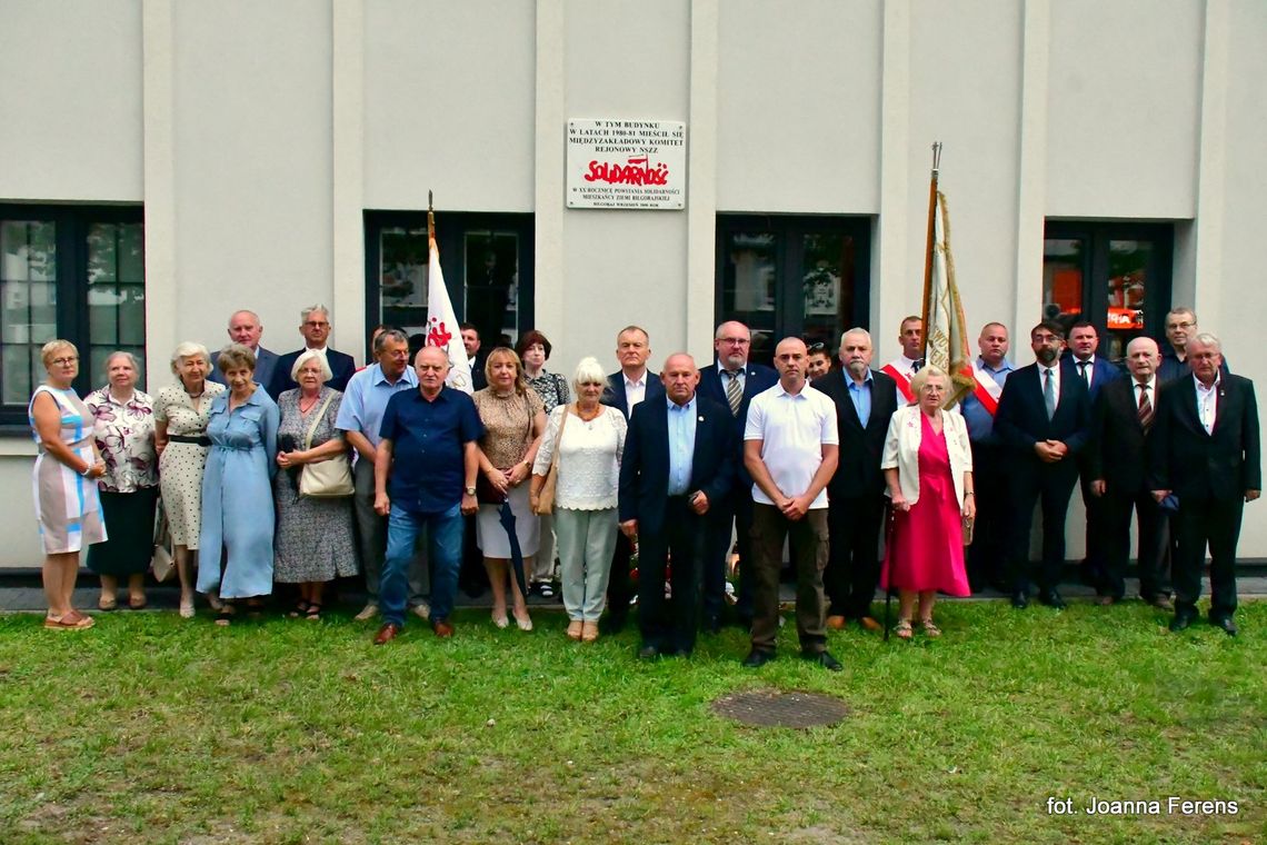 Biłgoraj. 46. rocznica Porozumień Sierpniowych Biłgoraj. 46. rocznica Porozumień Sierpniowych