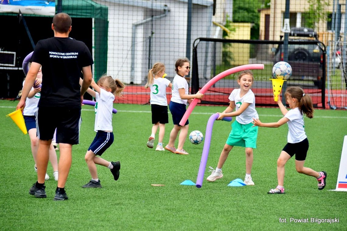 Biłgoraj. II Powiatowa Olimpiada Sportowa Przedszkolaków