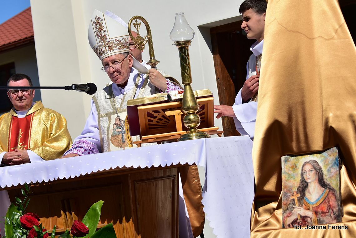 Biłgoraj - już oficjalnie - z Patronką, św. Marią Magdaleną
