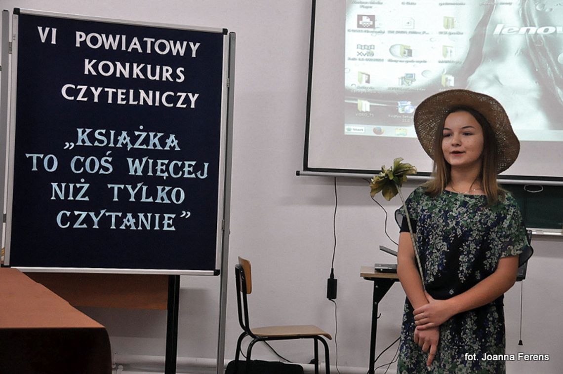 Biłgoraj. Konkurs metodą "booktalking"