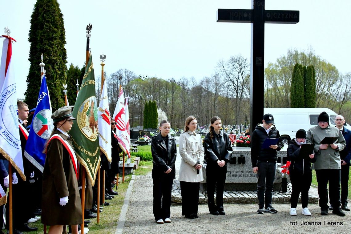 Biłgoraj oddał hołd ofiarom Zbrodni Katyńskiej Biłgoraj oddał hołd ofiarom Zbrodni Katyńskiej