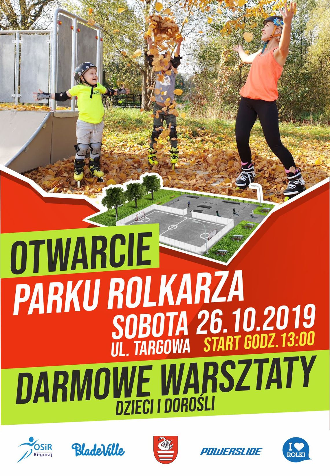 Biłgoraj. Park rolkarza już działa!