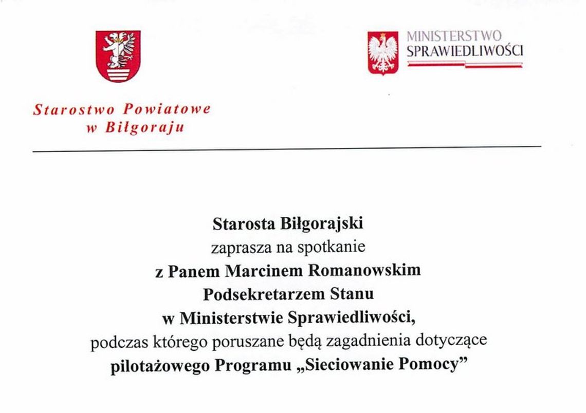 Biłgoraj. Program ‘Sieciowanie Pomocy’