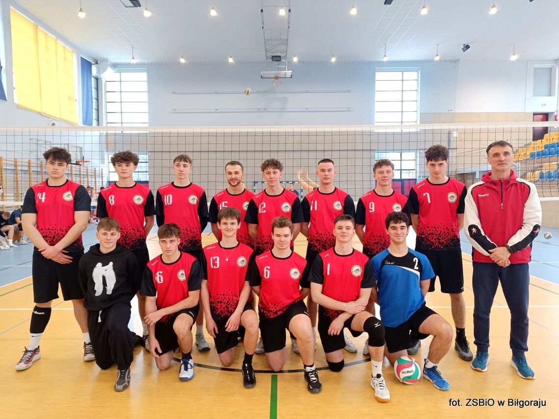 Biłgoraj. Siatkarze ZSBiO wicemistrzami półfinału Wojewódzkiej Licealiady