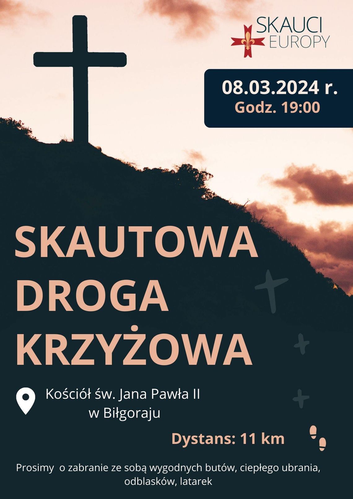 Biłgoraj. Skautowa droga krzyżowa