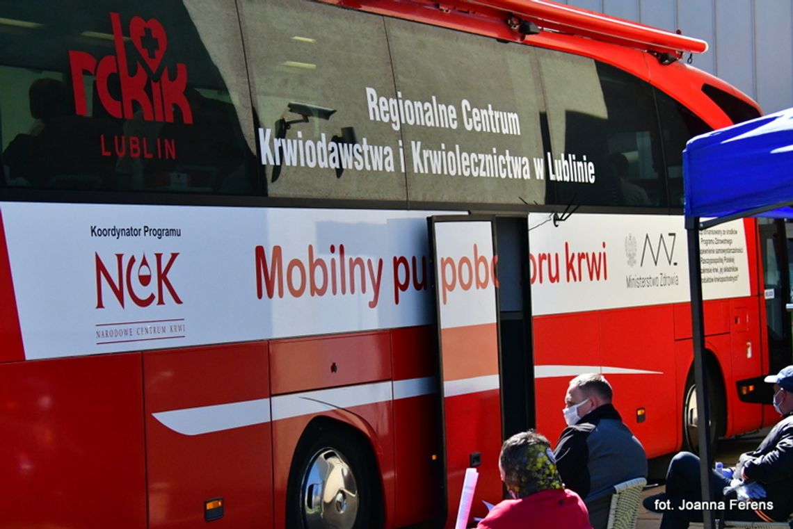 Biłgoraj. Wejdź do Krwiobusa – pokonamy koronawirusa