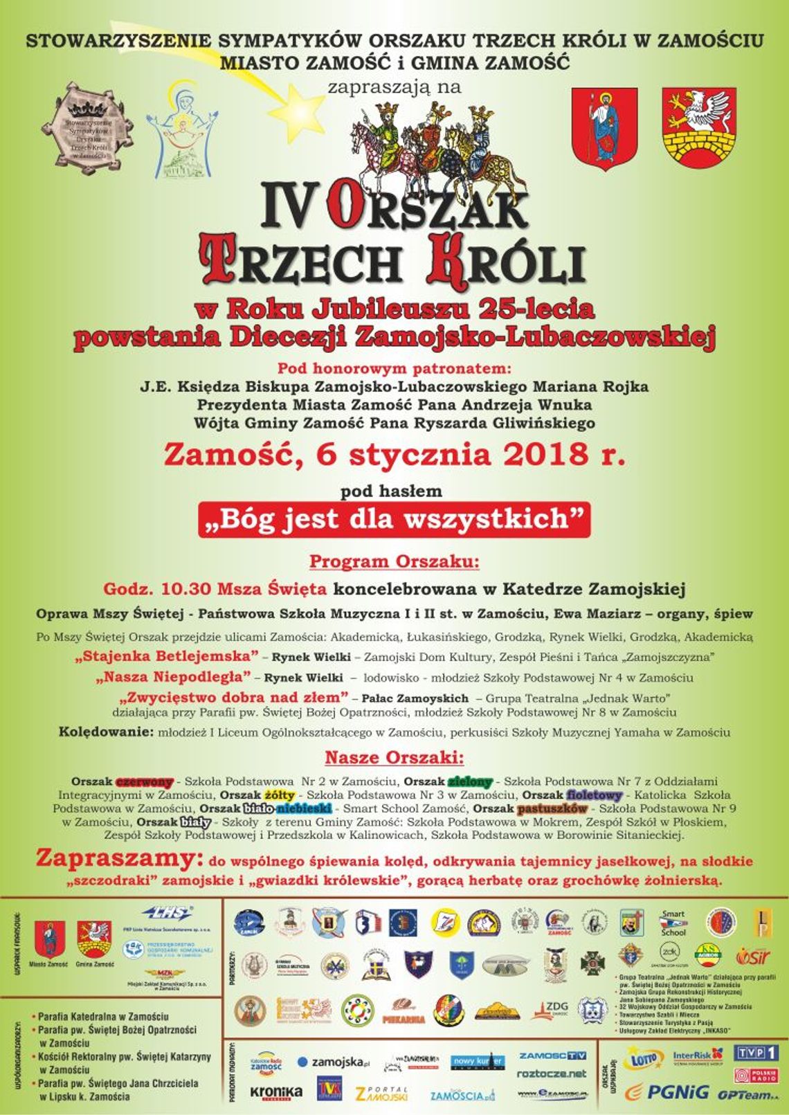 Biogramy aktorów Orszaku 2018